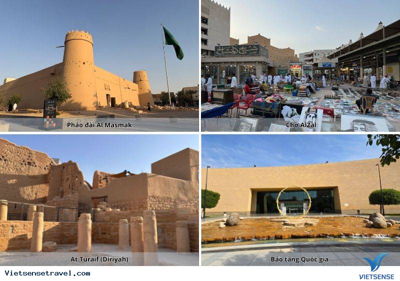 Ảnh Pháo đài Al Masmak, Bảo tàng Quốc gia, Chợ AlZal, At Turaif - Các điểm đến ngày 8